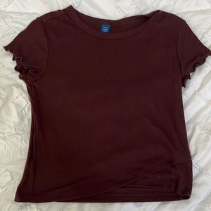 Maroon Shirt